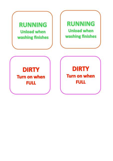 Washing Machine Sign | Ana Maria | uDocz