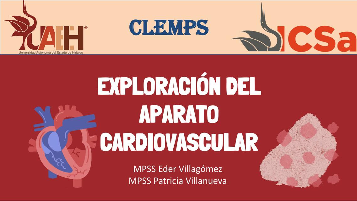 Exploración del aparato cardiovascular