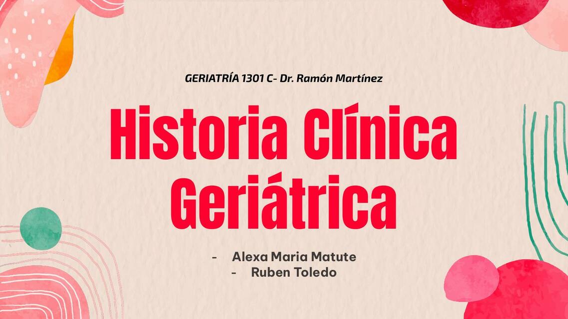 HC Geriatrica 1