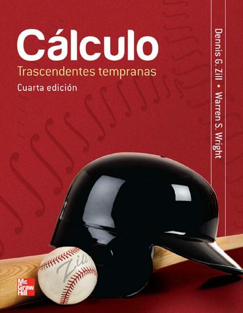 Calculo Trascendentes Tempranas 4th Edición - Denis