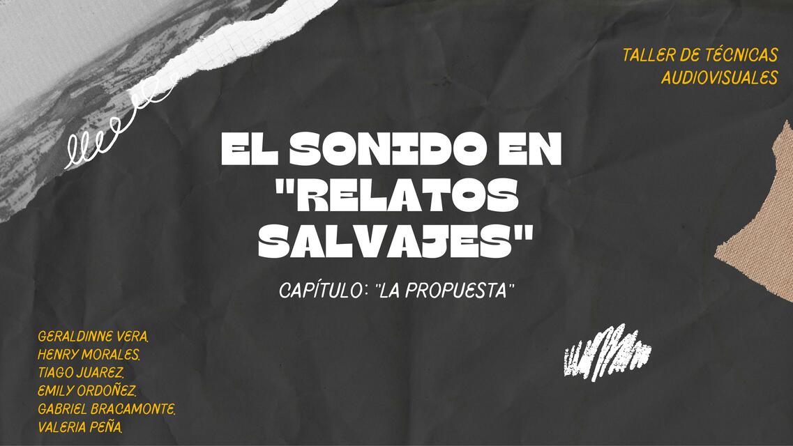 El sonido en relatos salvajes