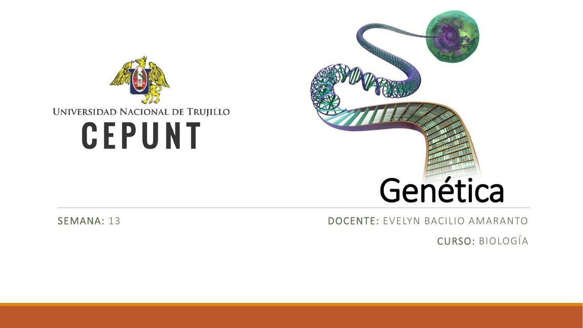 GENETICA presentacion