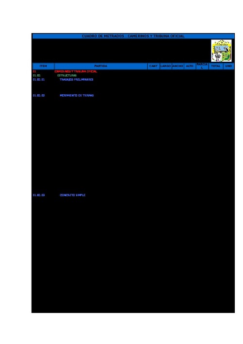 03 Metrado Camerinos Y Tribuna Oficial.Xls