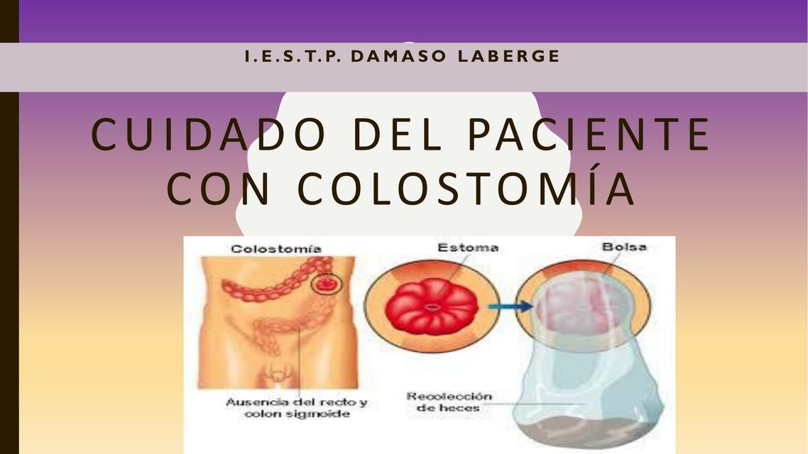 Cuidado del paciente con colostomía