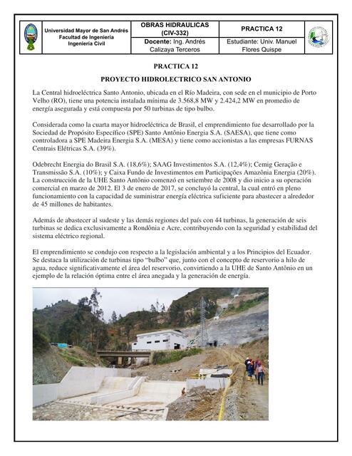 Tarea 12 Obras