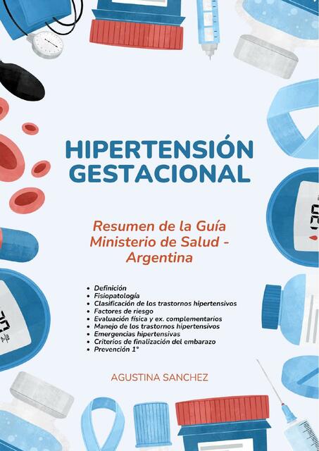 HIPERTENSIÓN GESTACIONAL