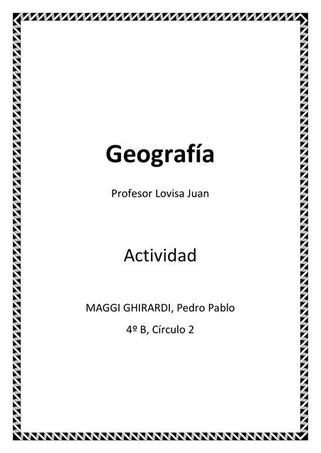 Geografía