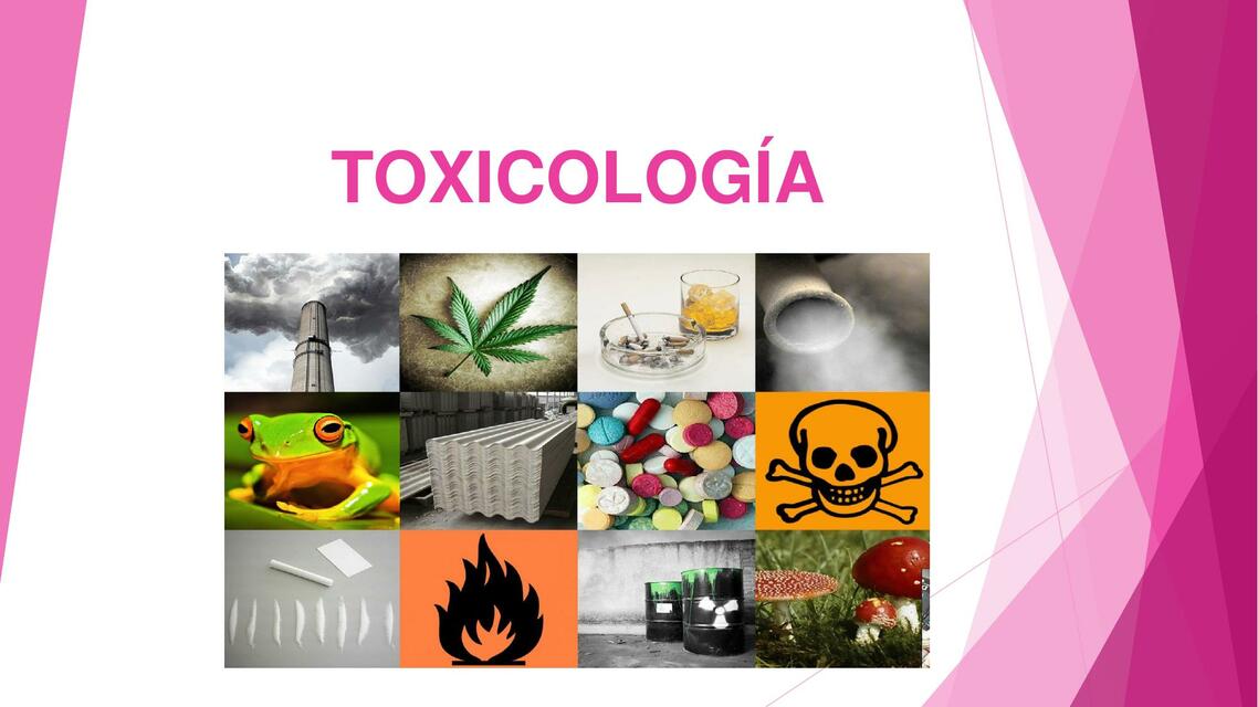 TOXICOLOGÍA faarmaco 1