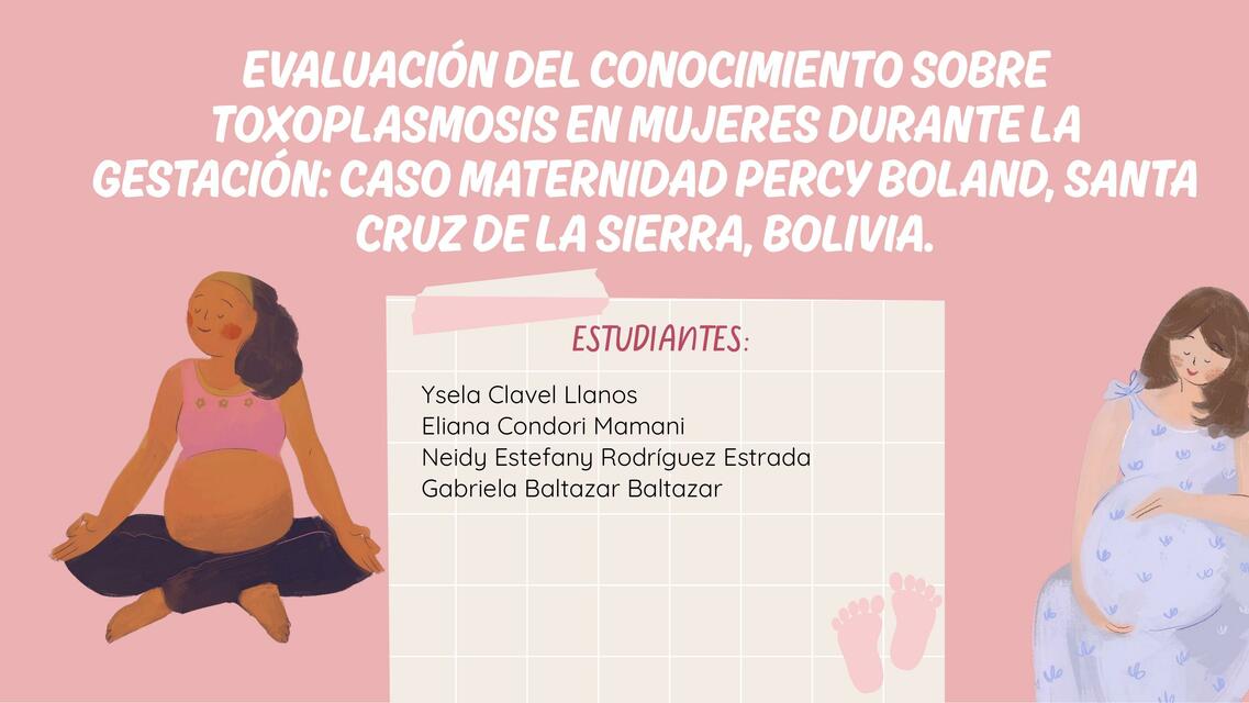 TOXOPLASMOSIS EN EL EMBARAZO