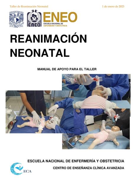 Manual de Reanimacion NEONATAL