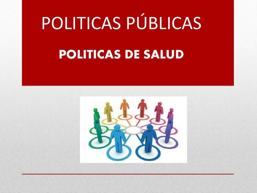 POLITICAS PÚBLICAS