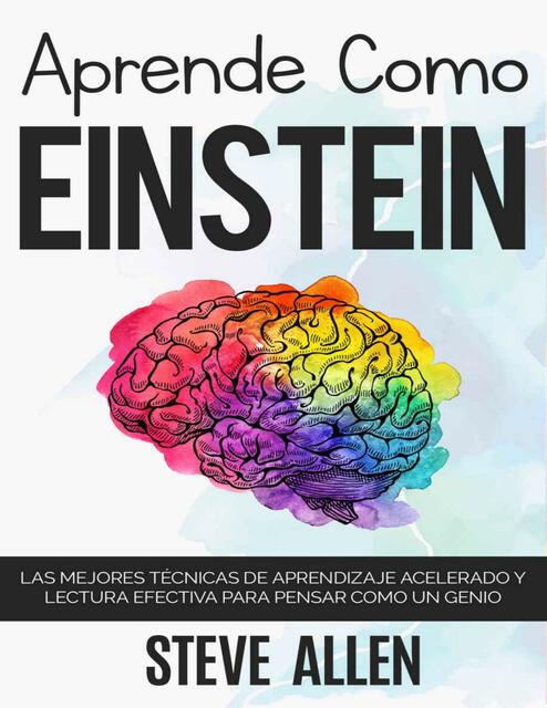 APRENDE COMO EINSTEIN TECNICAS DE APREND