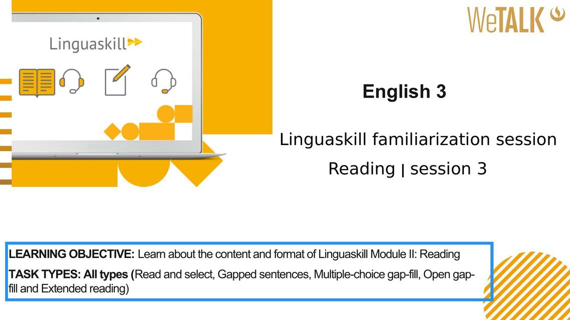 E3 LSK Reading 3 pptx | Marieta Montes | uDocz