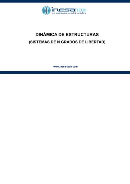 4 4 4 IT Dinámica de Sistemas de N Grados de Liber