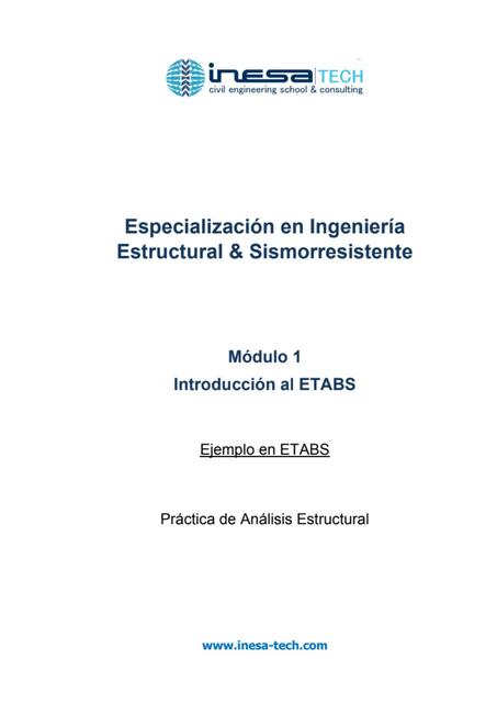 3 17 IT Ejemplo de Análisis Estructural E4N ETABS