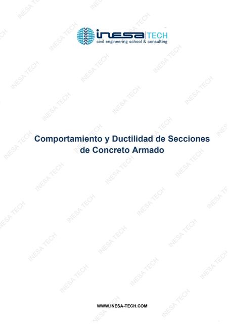 1 2 IT Comportamiento y Ductilidad de Secciones de