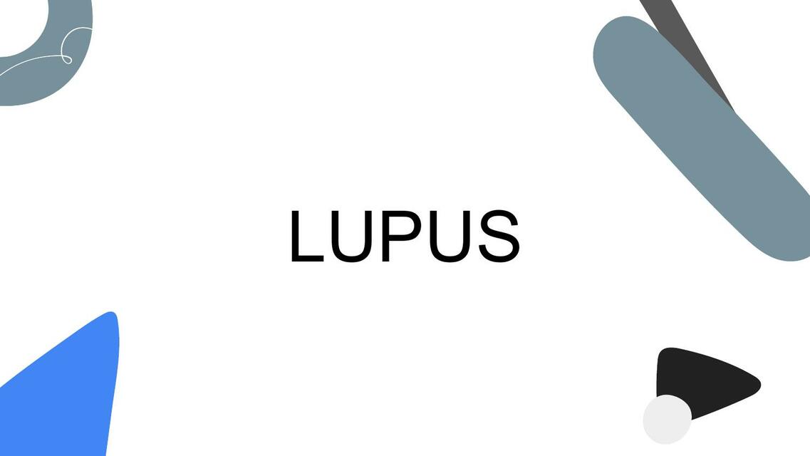 Lupus pediátrico