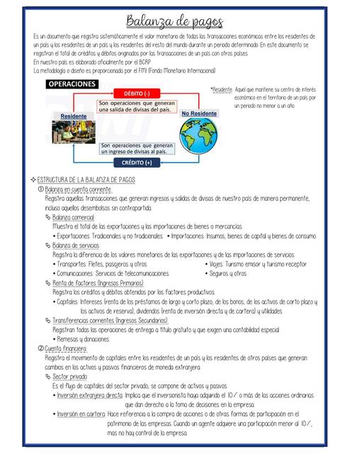 Balanza de pagos | Study_notes 🌷 | uDocz