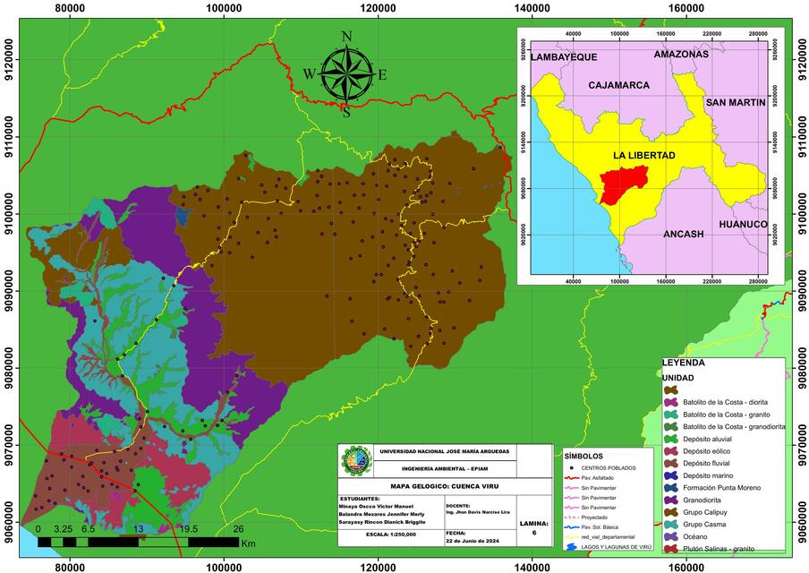 MAPA GEOLOGICO