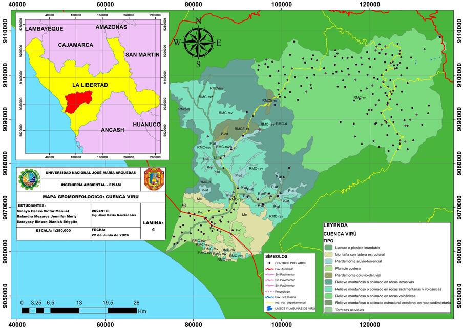 MAPA GEOMORFOLOGICO