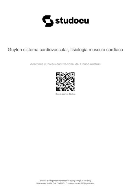 guyton sistema cardiovascular fisiologia musculo c