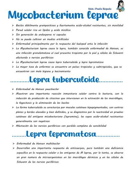 Mycobacterium leprae