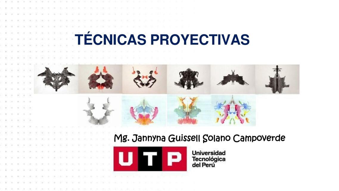 Técnicas proyectivas 