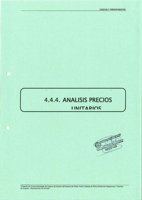 09 ANALISIS DE PRECIOS UNITARIOS 557