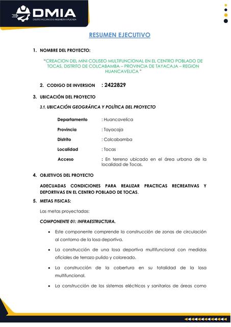 01 RESUMEN EJECUTIVO