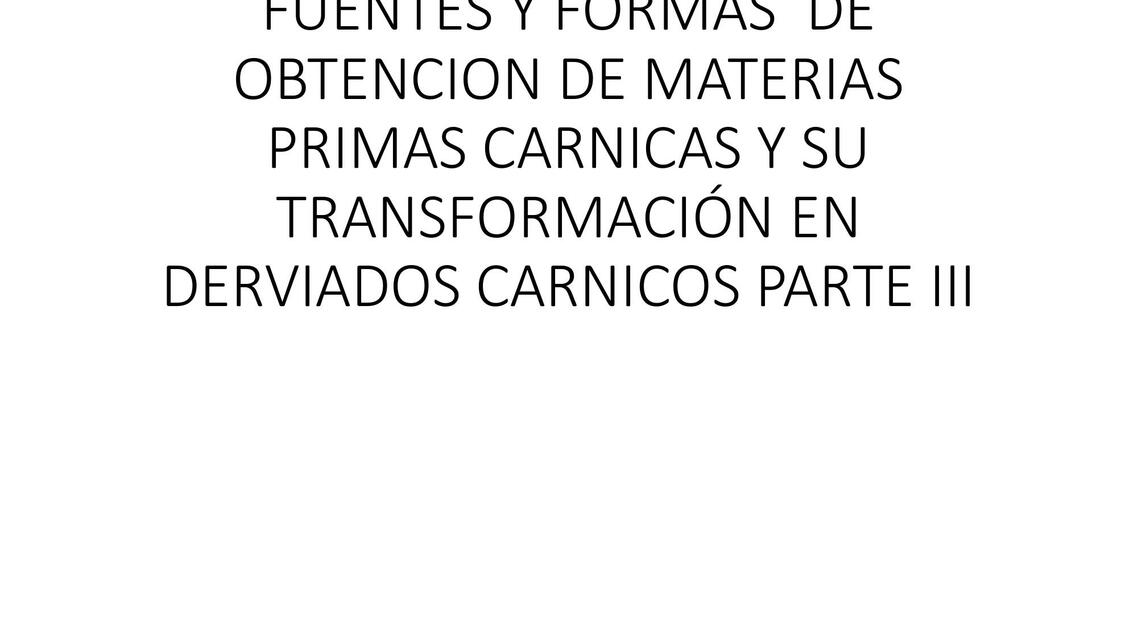 CAP I FUENTES Y FORMAS DE OBTENCION DE MATERIAS PR