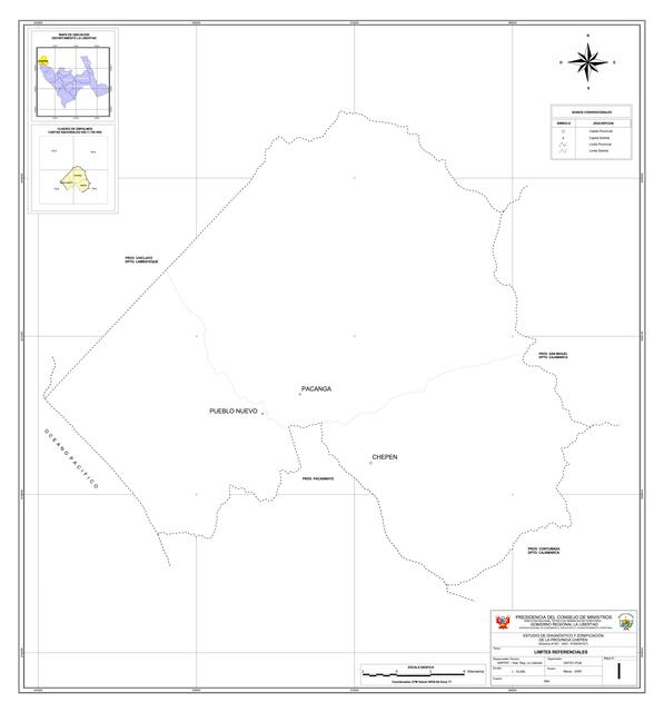 Mapas Provincia De Chepen Ii