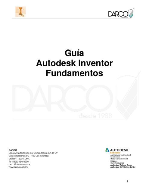 Guia Inventor fundamentos pdf