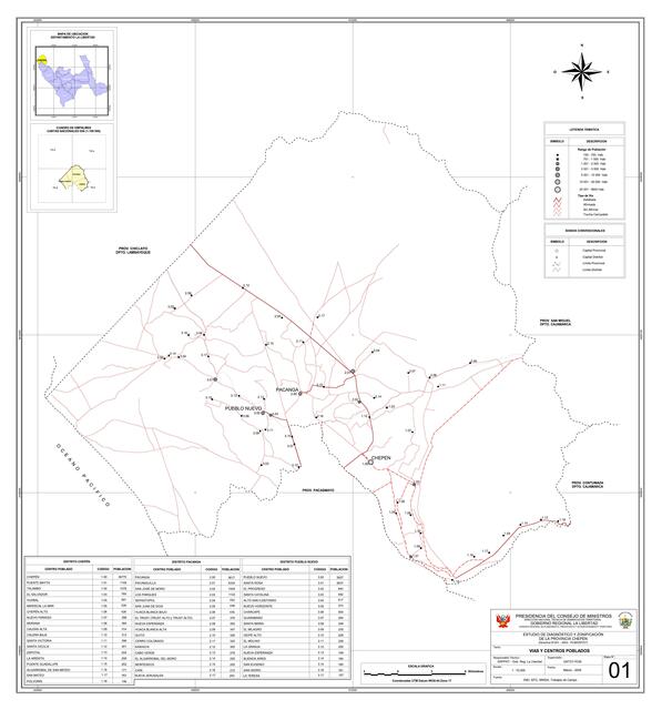 Mapas Provincia De Chepen Iii