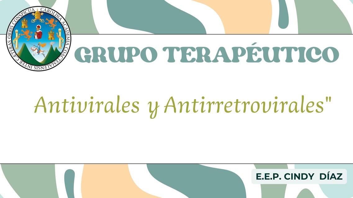 ANTIVIRALES Y RETROVIRALES