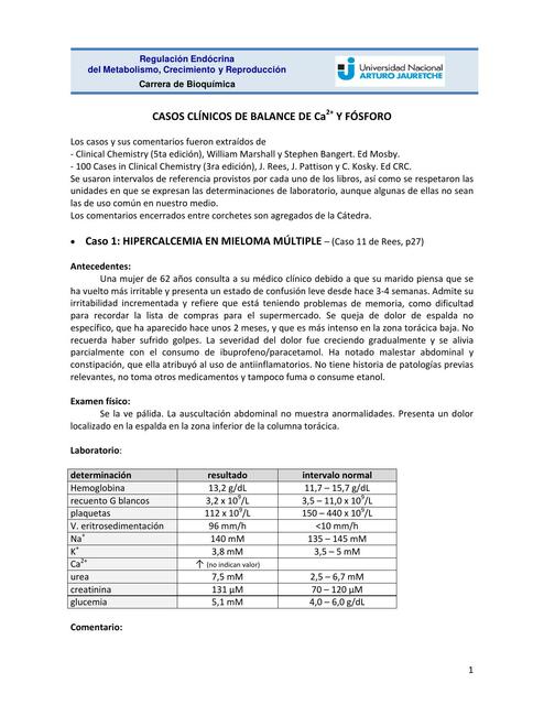 E09 CASOS CLÍNICOS Ca2 y P con comentarios