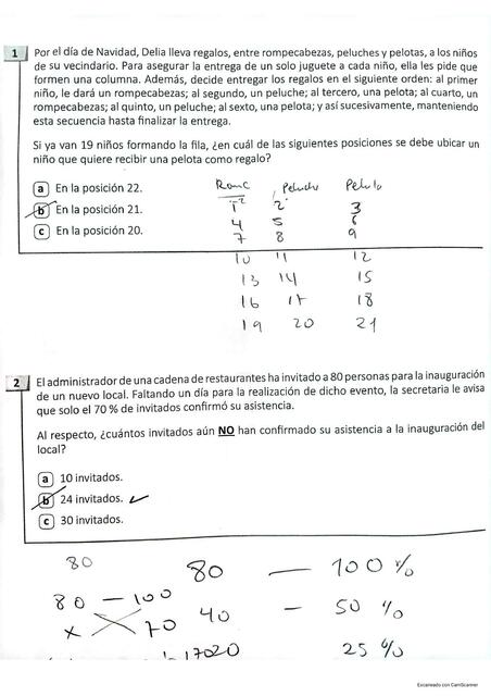 RAZONAMIENTO LÓGICO SUBPRUEBA HABILIDADES GENERALE