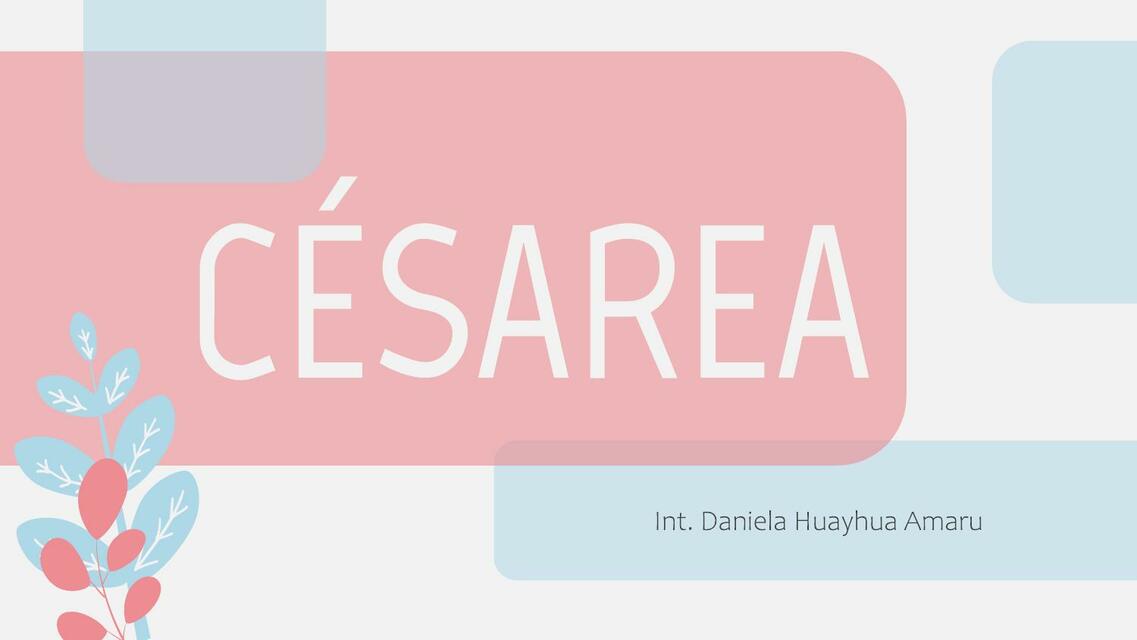 CESAREA