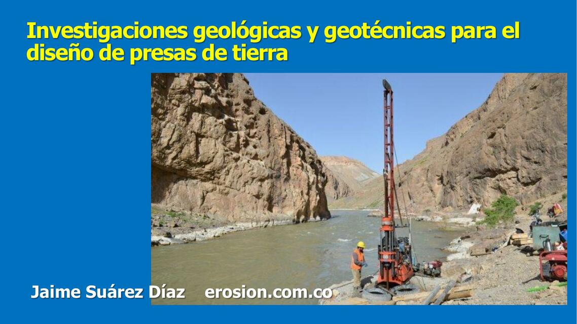 Investigacion presas de tierra