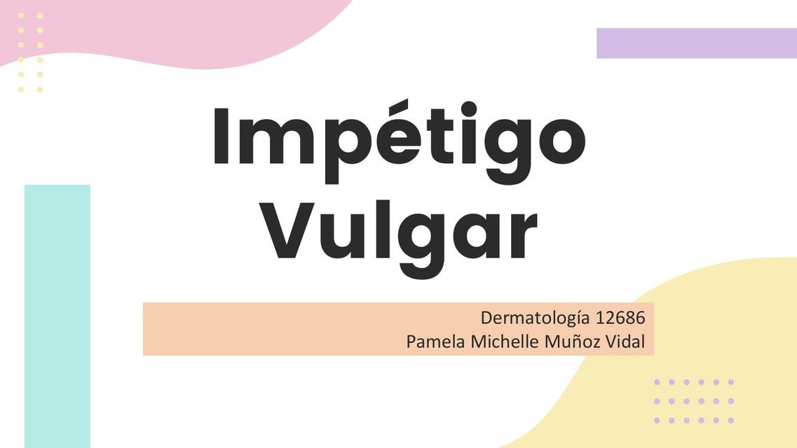 Impétigo V