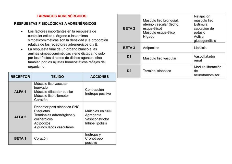 5 FÁRMACOS ADRENÉRGICOS ARANA