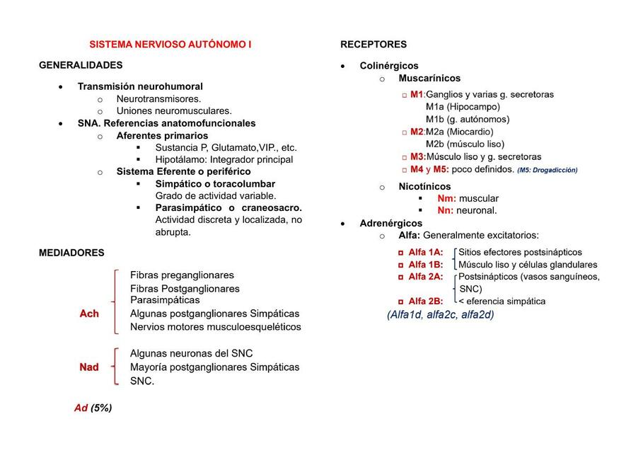 4 SISTEMA NERVIOSO AUTÓNOMO I VEREAU