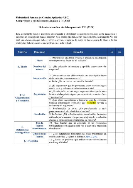 3ab Ficha de autoevaluación de esquema TB1 24 2