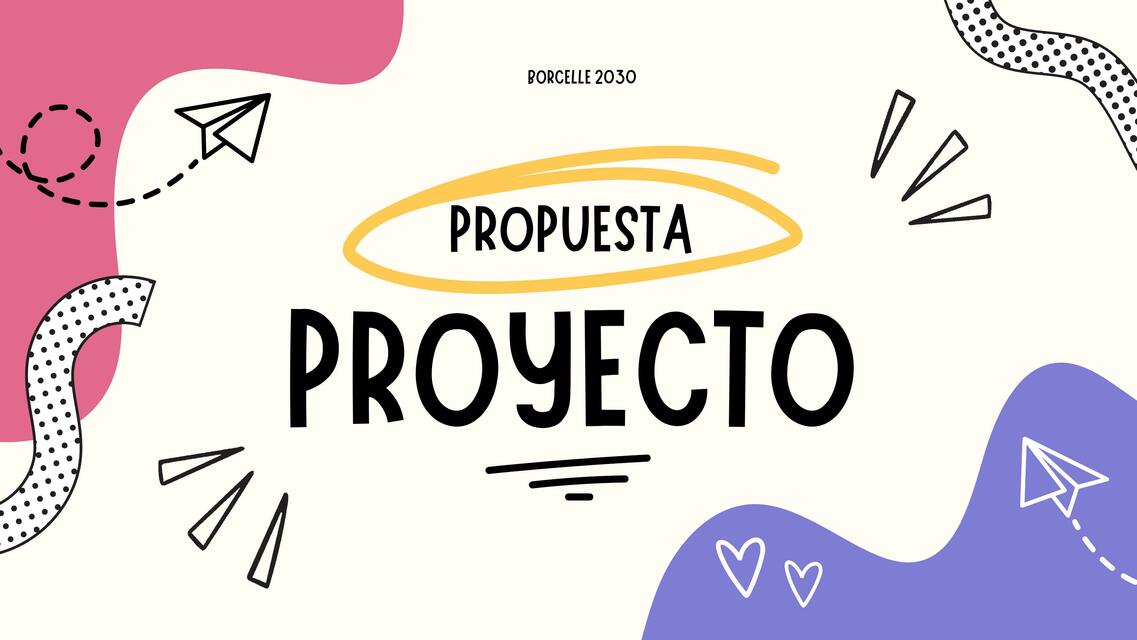 Presentación Proyecto Creativo Infantil Doodle Be