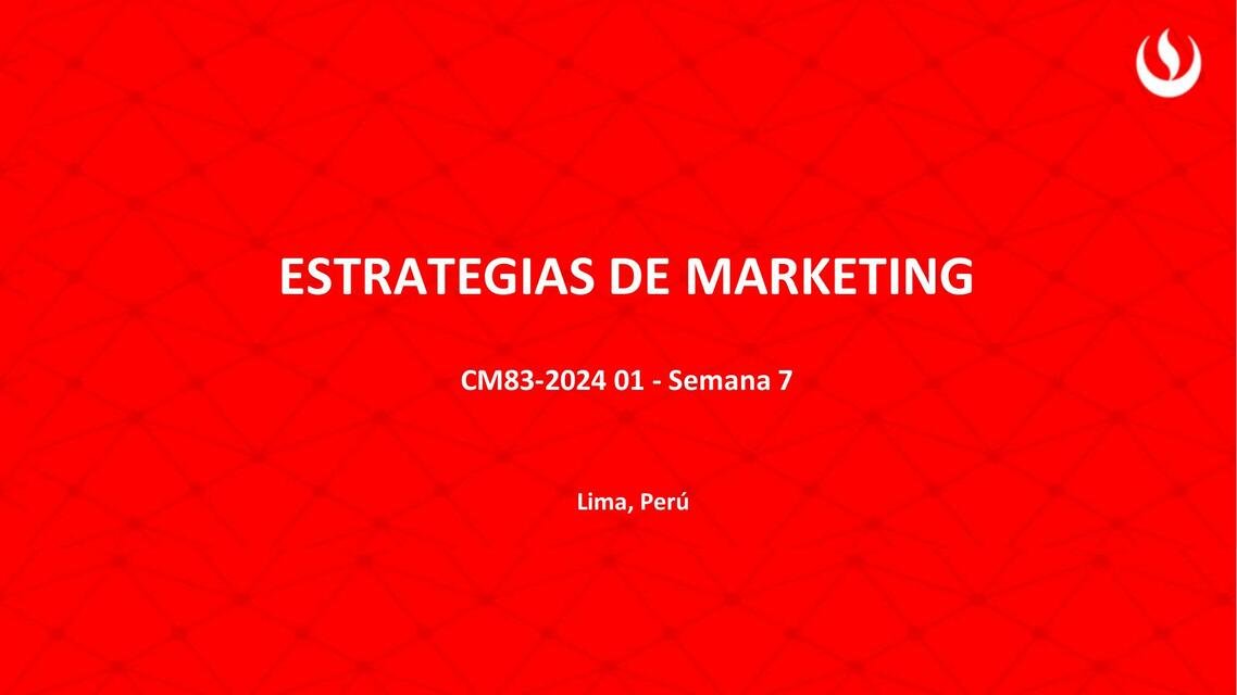 Estrategias de marketing 