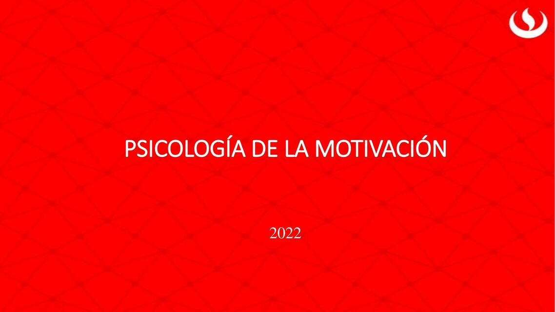 Psicología de la motivación 