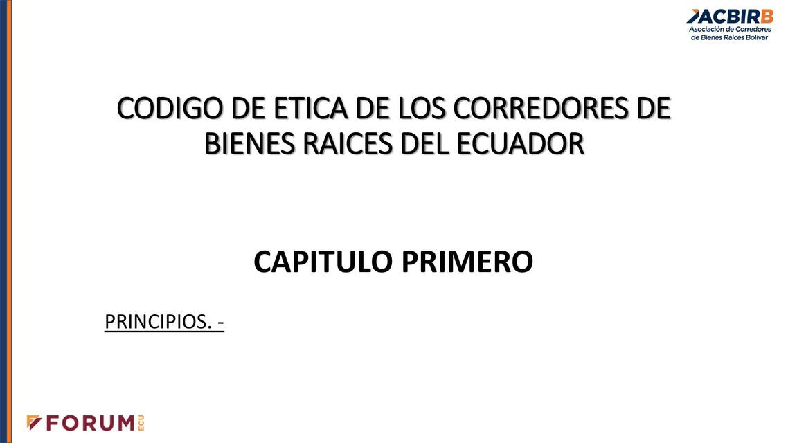 CODIGO DE ETICA ACBIRB