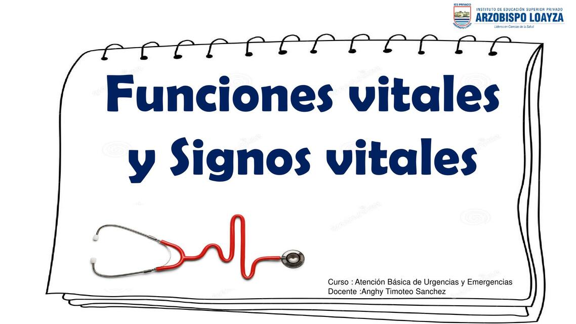 Sesion 3 Funciones vitales