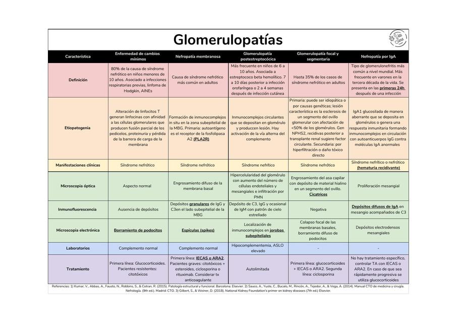 Glomerulopatías