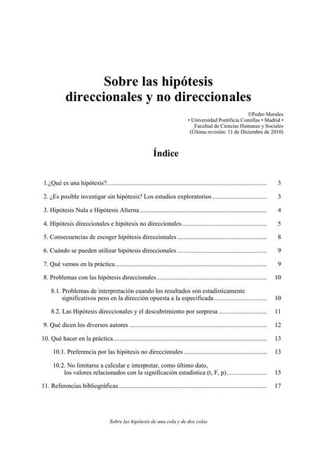 Hipotesis