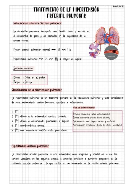 Tratamiento de la hipertensión arterial pulmonar GOODMAN & GILMAN